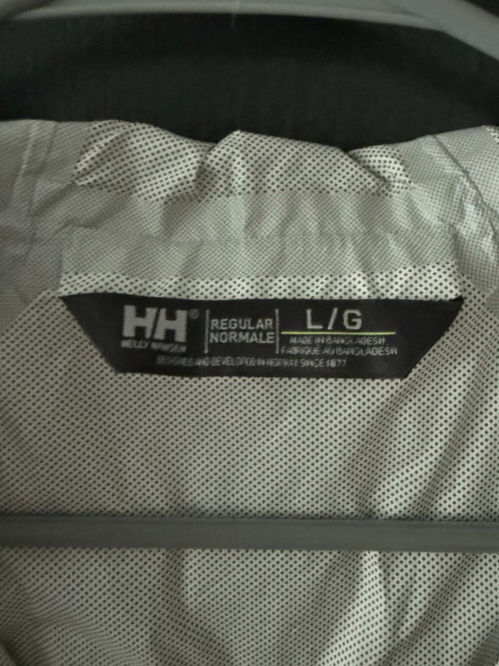 Helly-Hansen Womens Loke Waterproof Shell Large Jacket Grey Fog Esra - Picture 4 of 6